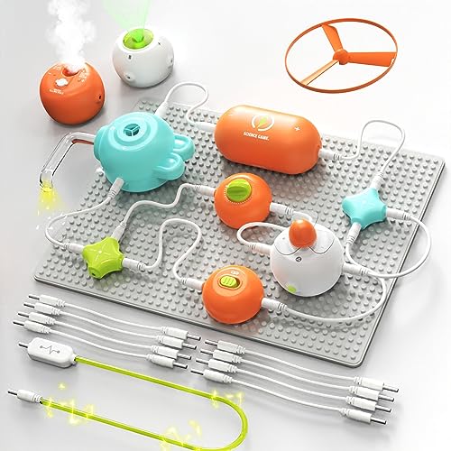 Jouet Éducatif de Physique avec Circuits Snap, 3+ Blocs électroniques DIY