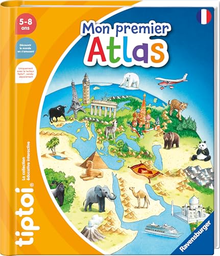 Avis Ravensburger tiptoi Mon Premier Atlas : Test Complet